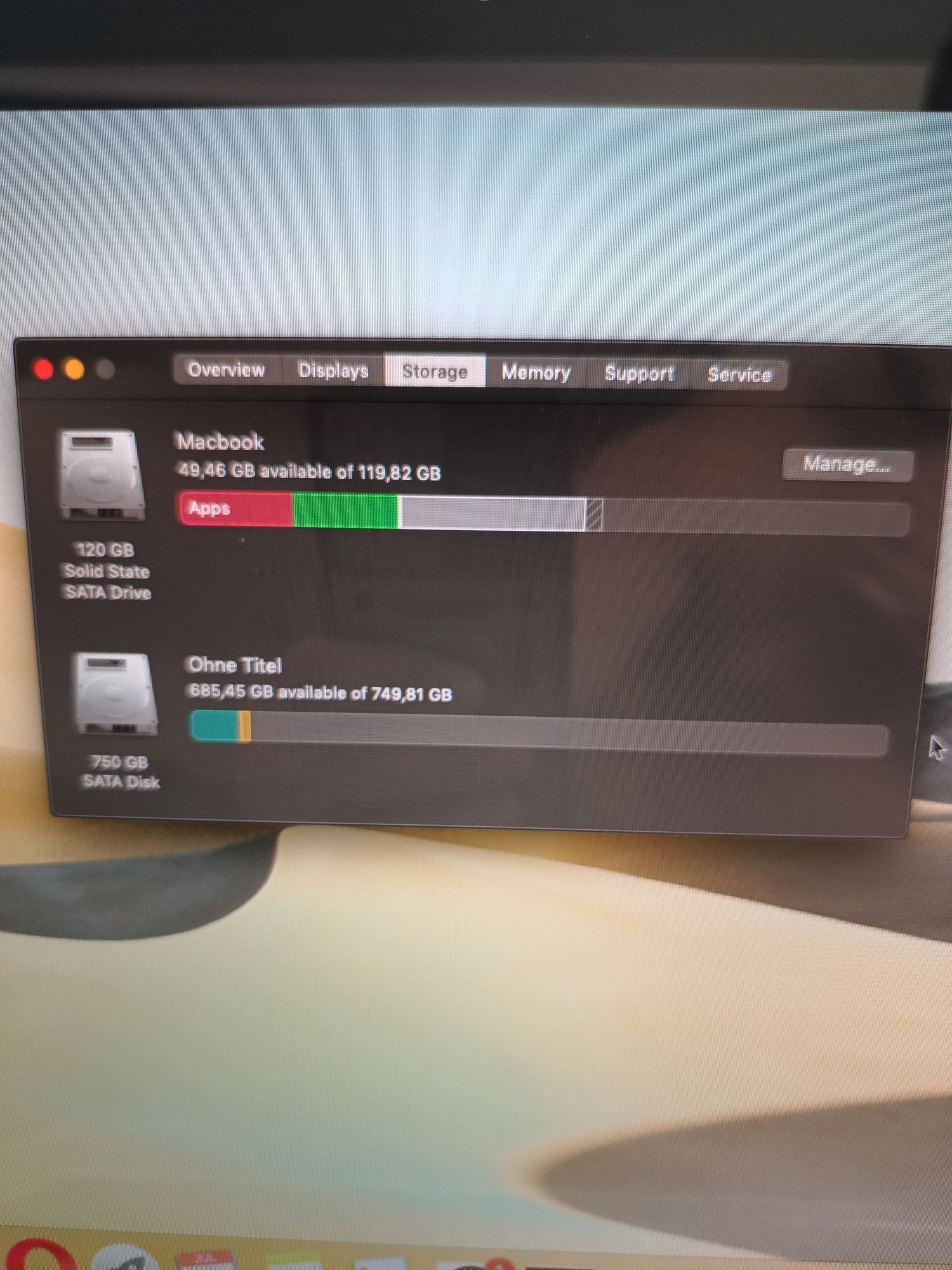 MacBook Pro 15 inch non retina mid 2012 8 Ram SSD