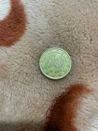 Monedă 50 Cent an 2001