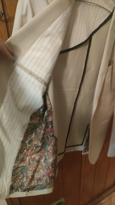 Sacou bărbat Cavalliere Polim Pier bej mărimea 48