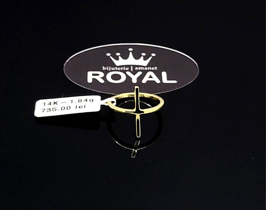 Bijuteria Royal inel din aur 14k 1.84 gr