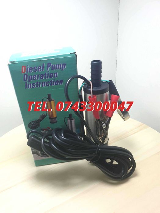 Pompa De Apa Combustibil Lichide 12v Rulota Barca Camping