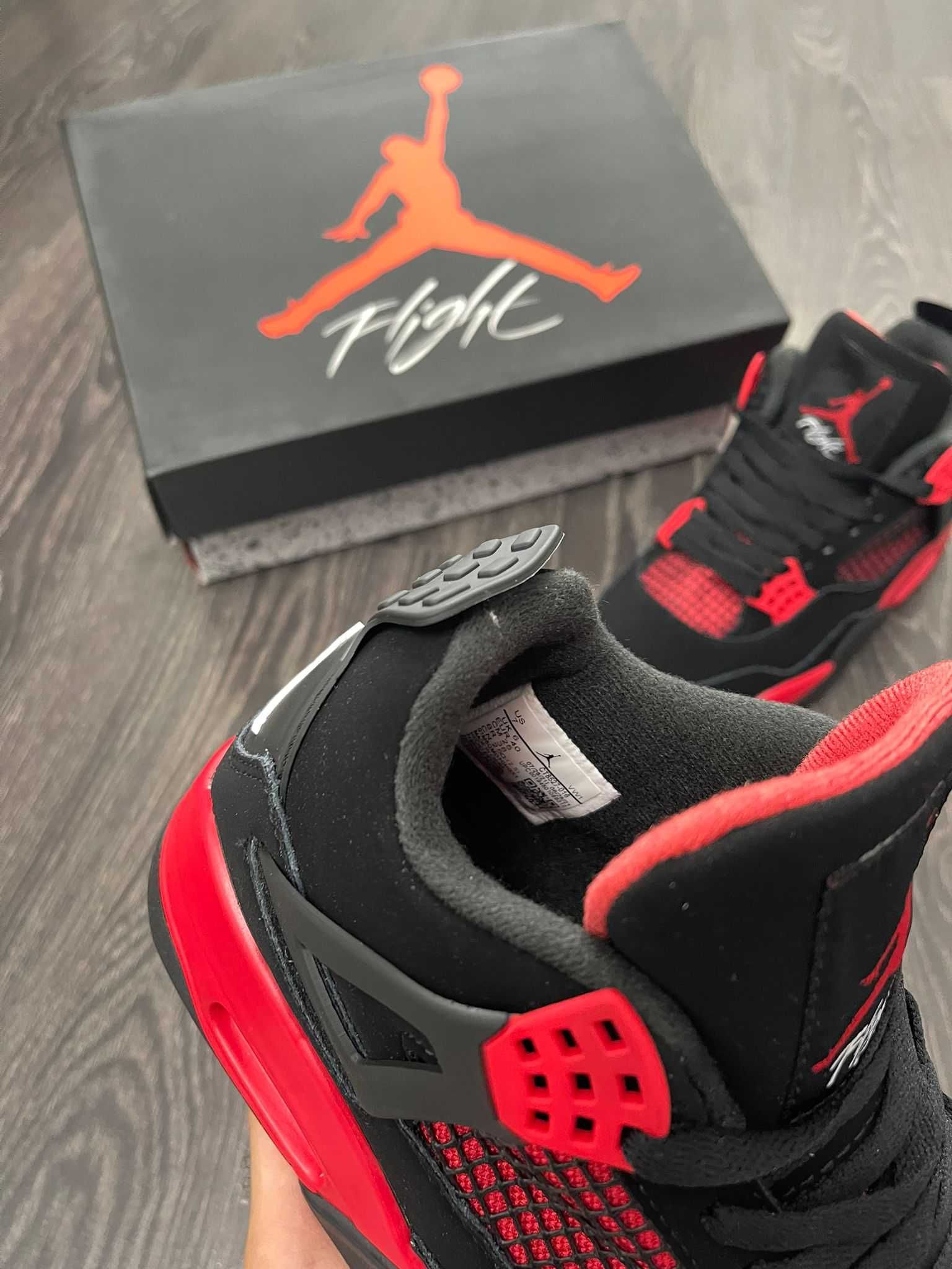 Jordan 4 Red Thunder | 36-44 | [VERIFICARE COLET]