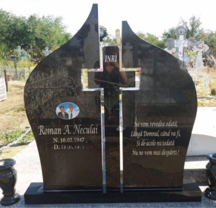 SUPER OFERTA monumente funerare cruci granit, cavou, bordura, capace