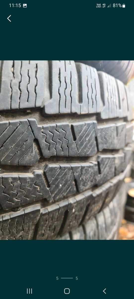 215 60 17 C Kumho 7.5 mm 4 anvelope vara