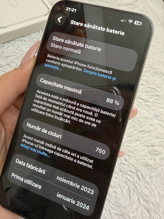 Iphone 15 pro max 256