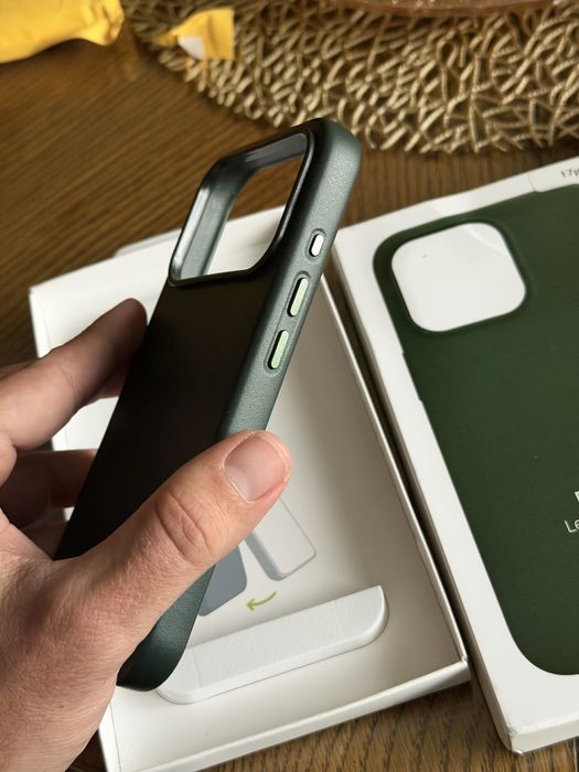 Husa iPhone 17 Pro Leather Piele