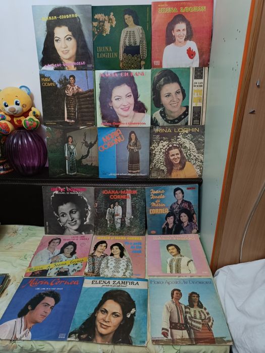 Discuri vinil muzică populară