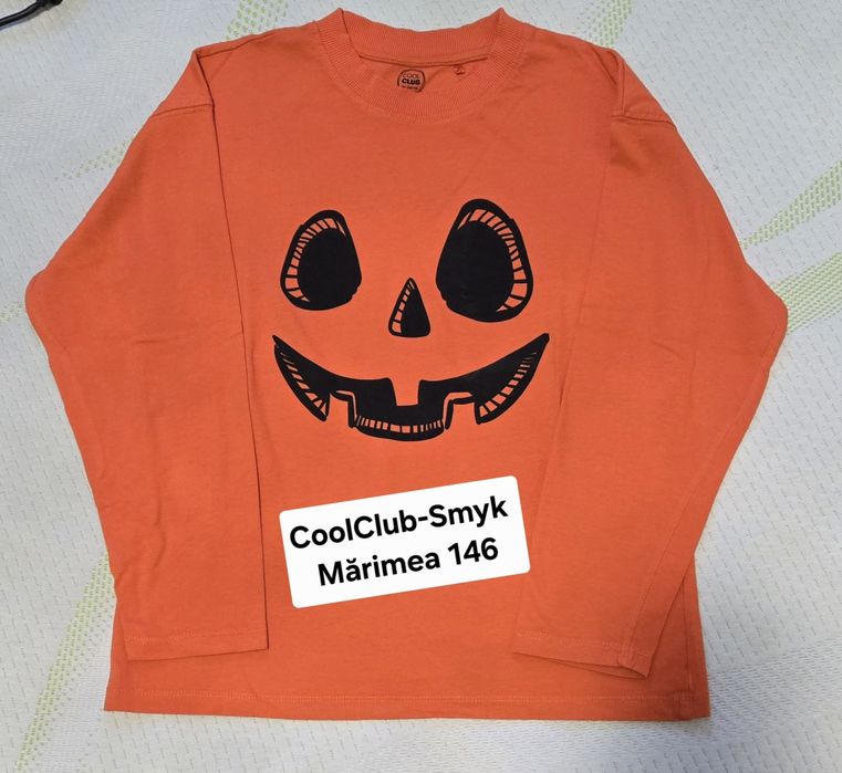 Lot 2 Bluze tematică Halloween mărimea 140/146 - stare impecabilă