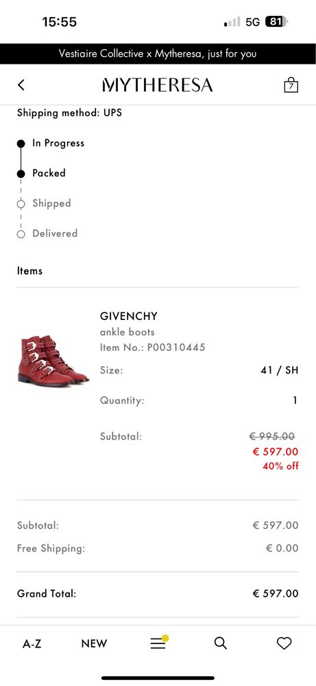 Оригинални дамски боти Givenchy