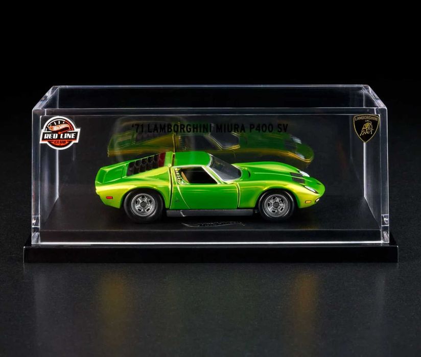 Lamborghini Miura P400 SV RLC Hotwheels premium