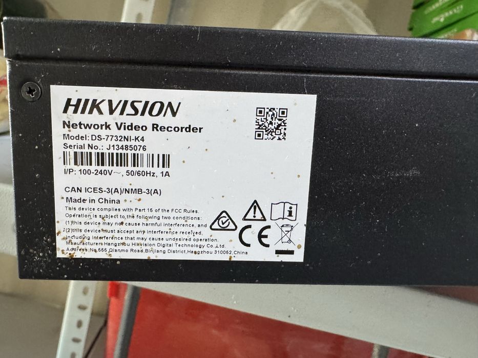 DS-7732NI-K4, IP Видеорегистратор, Hikvision nvr 32 канала
