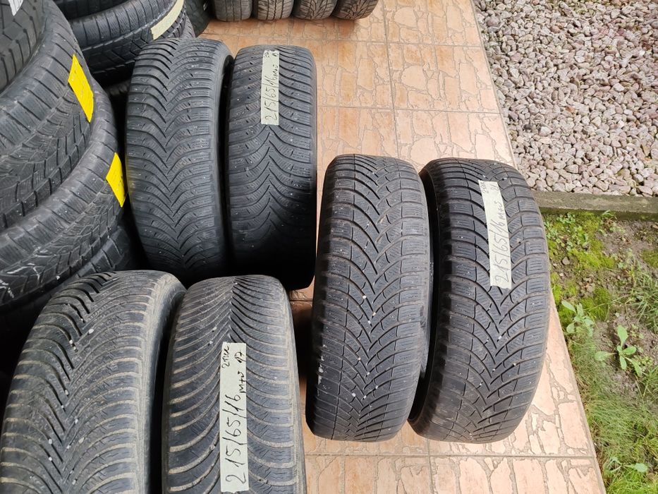 Vând cauciucuri 215/65/16 M+S seturi de câte 2 buc imp Germania