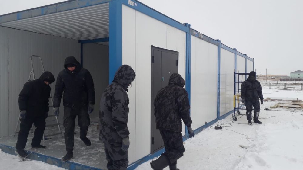 Модульные здания 15х4м, блочно модульное здание