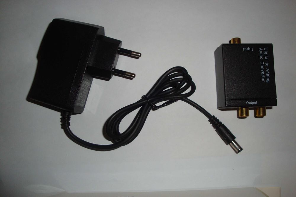 convertor audio digital pentru TV semnal digital la analogic