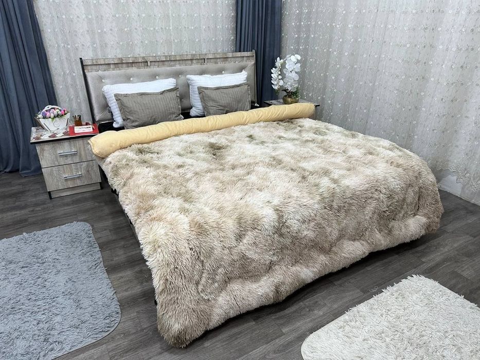Одеяло теплое мех