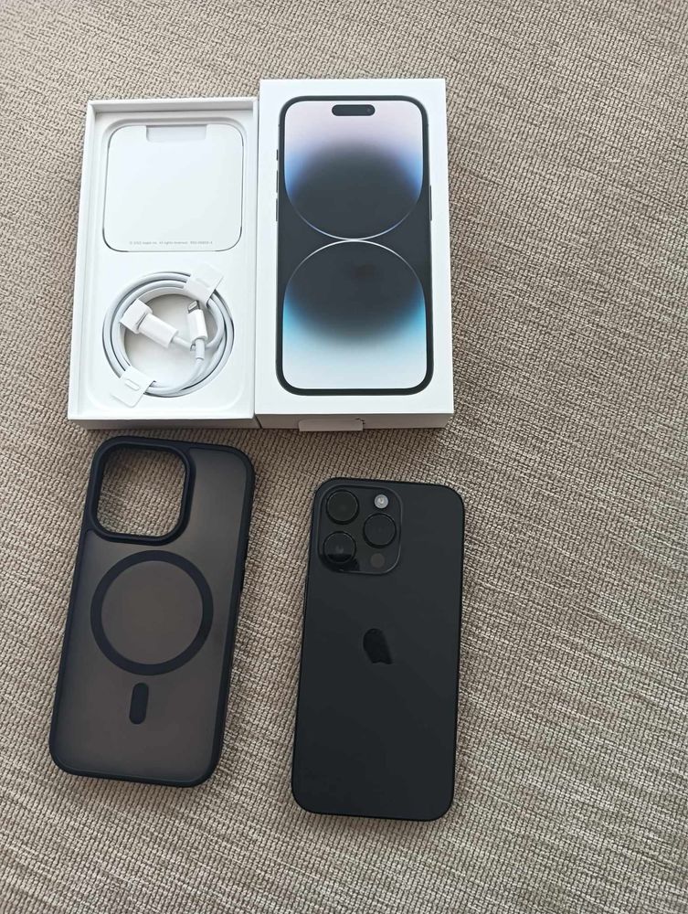 Iphone 14 pro space black 128