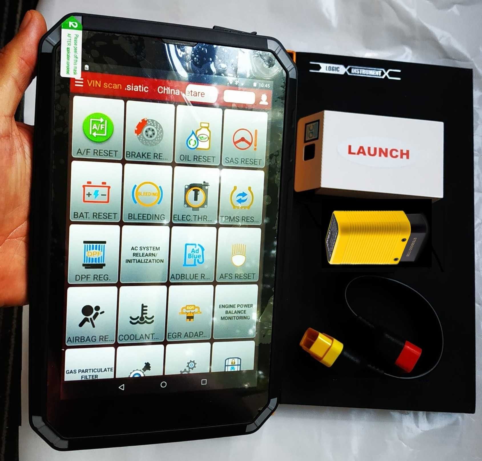 LAUNCH Easydiag Pro3S Tester Auto + Tableta Antisoc 3/32 Gb 4G