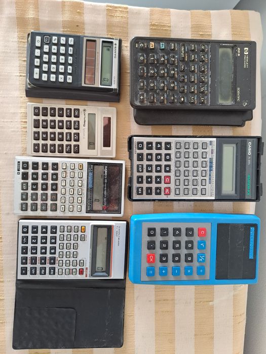 Calculatoare buzunar unele solare