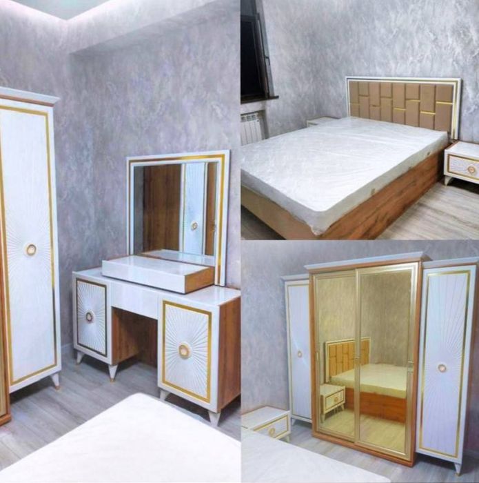 Garnitur. Mebellar krovat shkaflar xar hil turdagi kravatlar zakazga h