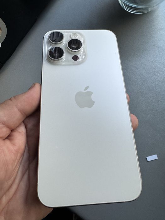 Phone 15 Pro Max , Natural Titanium 256 gb , baterie 90%