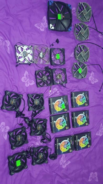 Lot Ventilatoare RGB Noctua, Sirius si Aqirys