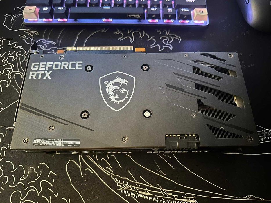 Placa video MSI GeForce® RTX 3060 Ti GAMING X, 8GB GDDR6