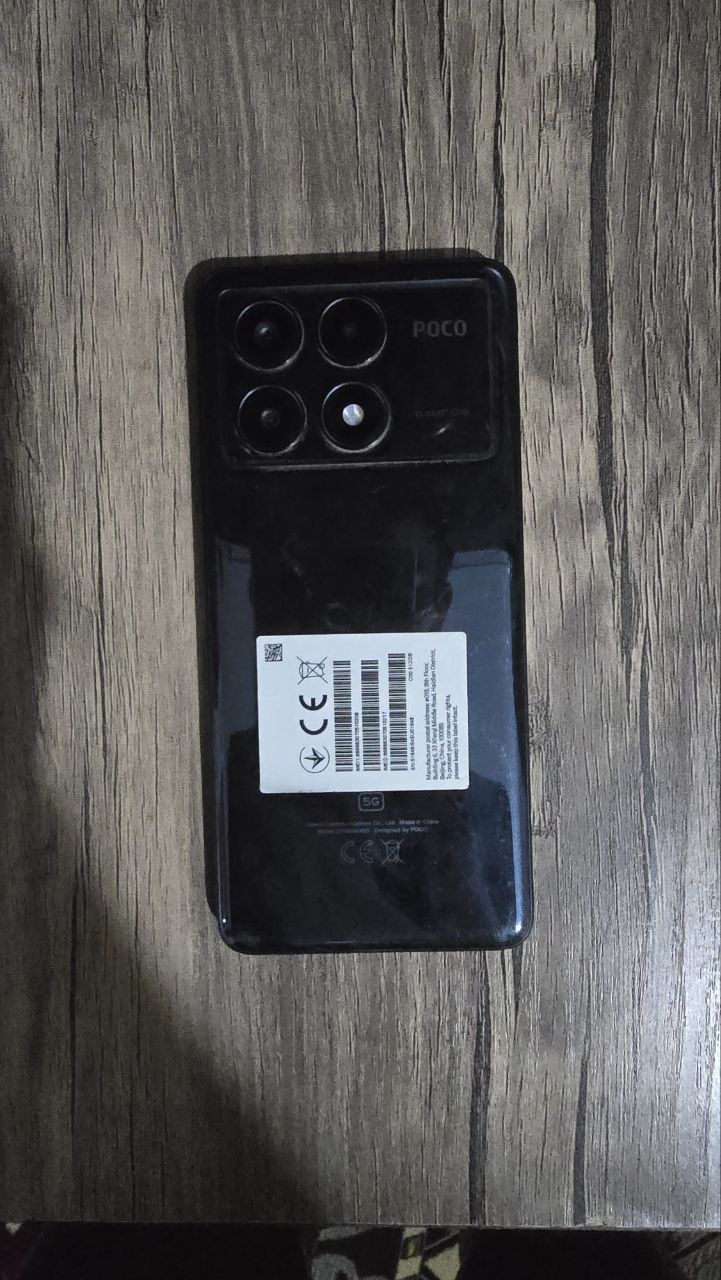 Poco x6pro 5g 12ram 512 hotira