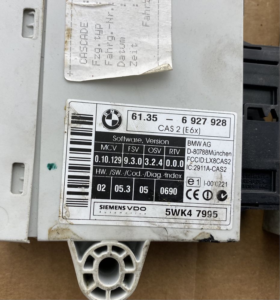 Calculator confort BMW  Cod: 5WK47995 / 5WK494120BF