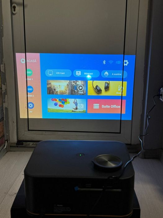 Amanet F28: Proiector LED Happrun JQ820 inteligent wifi 6