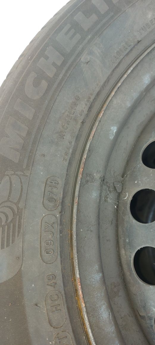 Anvelope+jante 215/60/R16 Michelin Primacy 4 DOT 2018 Vară