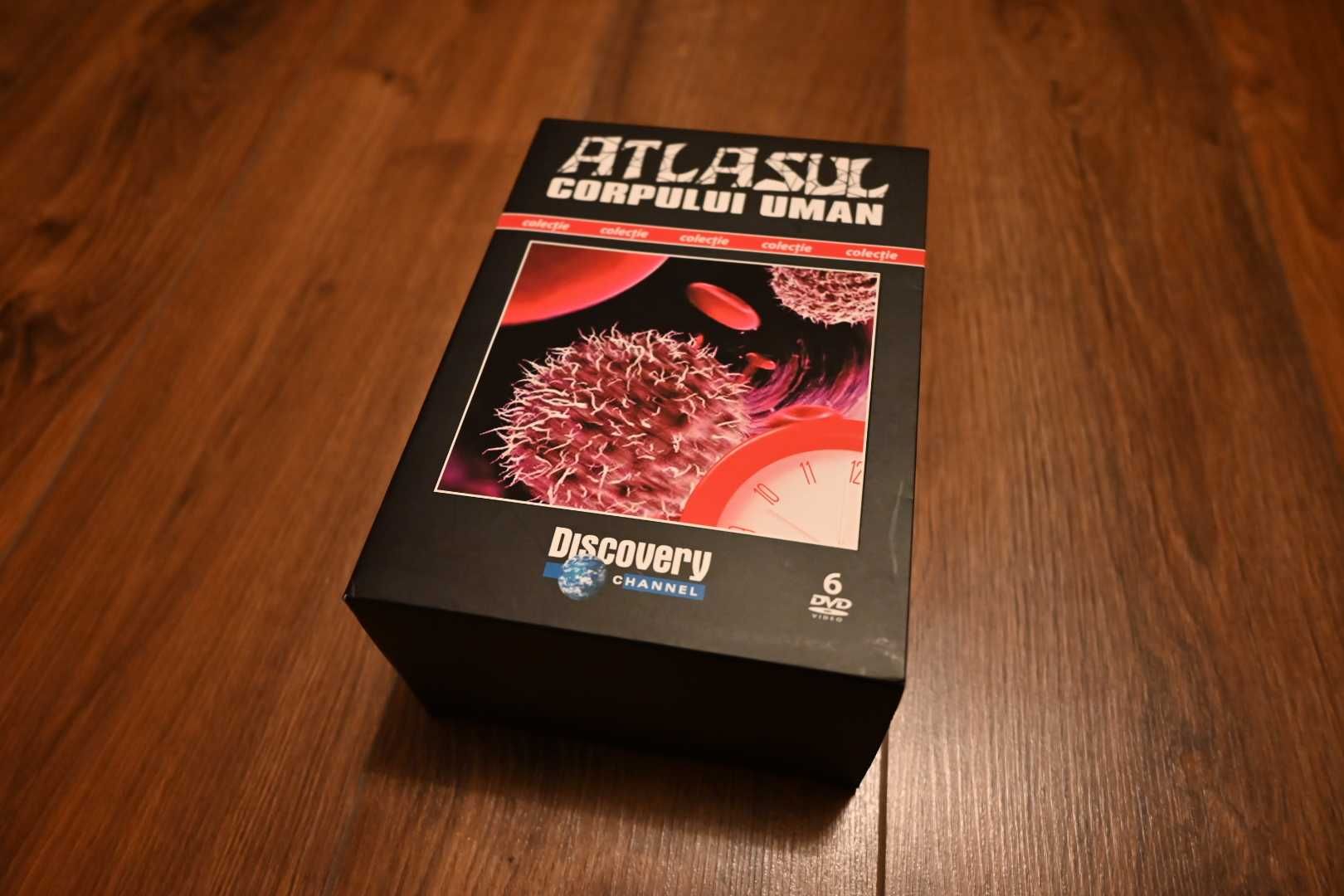 Colectie 6 DVD-uri Atlasul corpului uman - Discovery channel