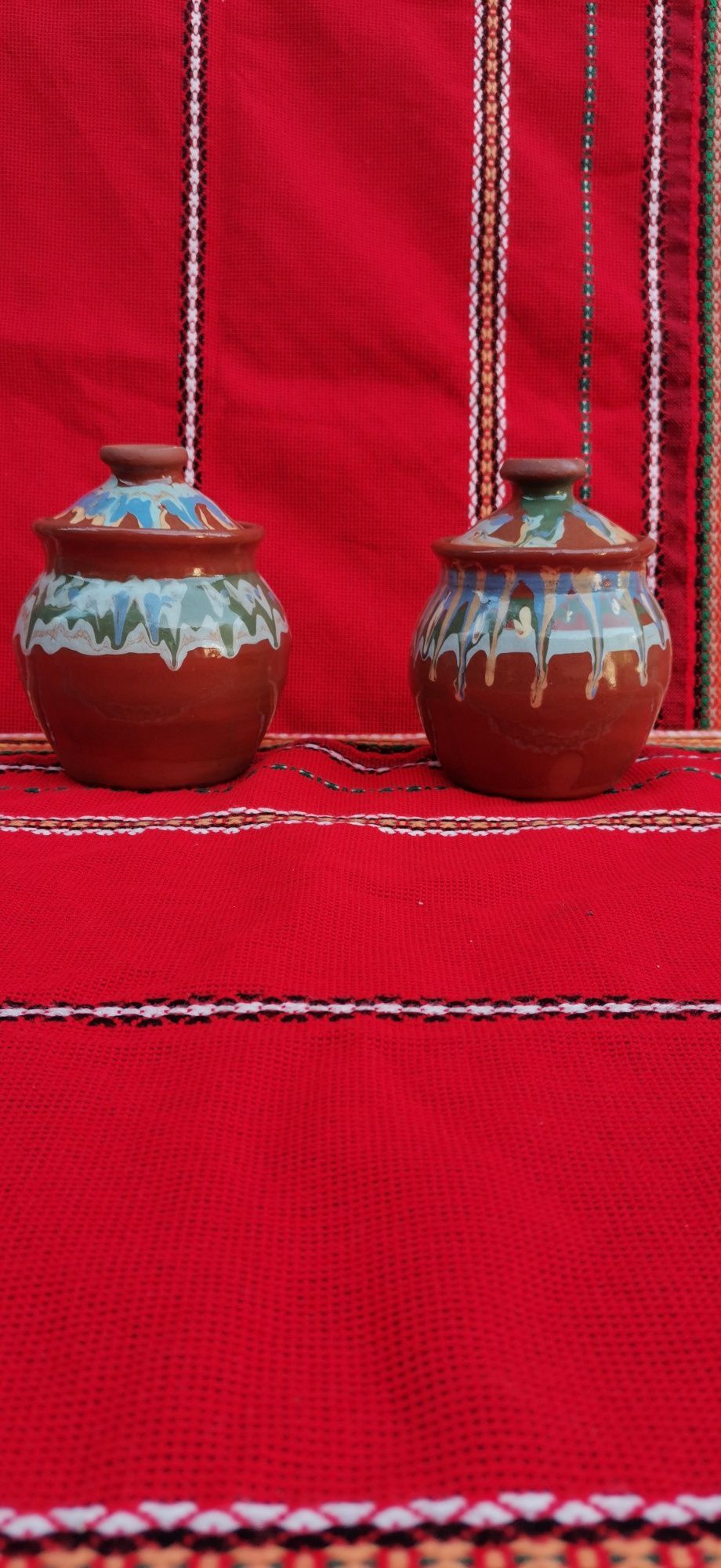 Нови глинени гърнета за кисело мляко
