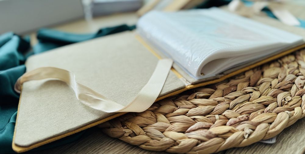 Ръчно изработени албуми с джобчета и бебешки дневници