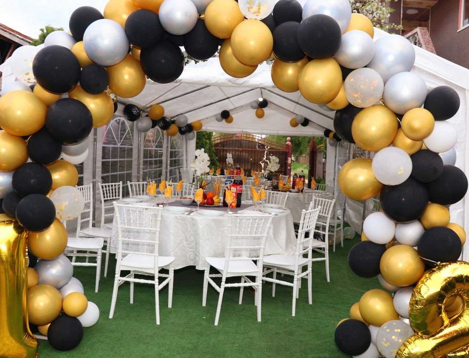 Corturi 12×5 m si 8x4 m pentru evenimente (nunta.cununie.botez.etc)