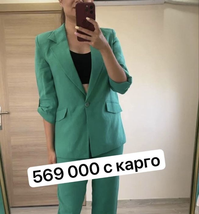 Костюмчик 100% лён Турция