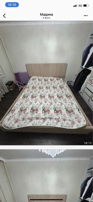 Продам двуспальную кровать
