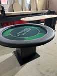 Masa de poker rotunda customizata pentru poker | CustomTables.eu