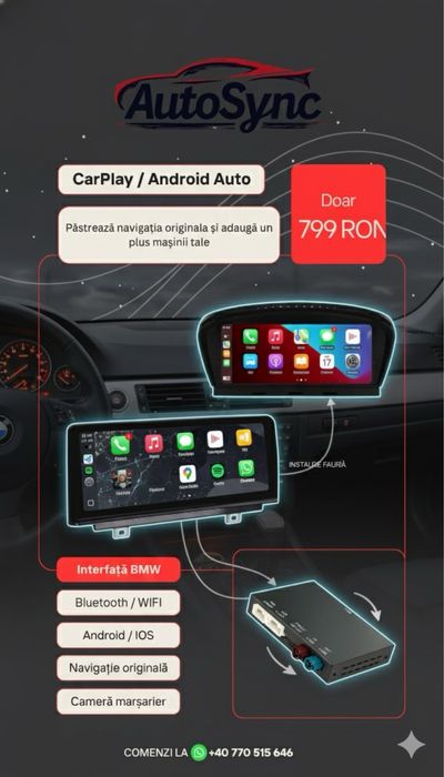 Promo Modul Carplay / Android Auto CCC / CIC / NBT - in stock