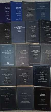 Fauna Romaniei - diverse volume/ fascicule Insecta, Mammalia etc