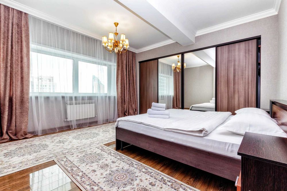 3-х комнатная квартира в самом центре столицы ЖК "Северное Сияние"