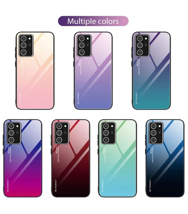 Husa Gradient din sticla pt. Samsung Galaxy Note 10 / Note 20 / S10e