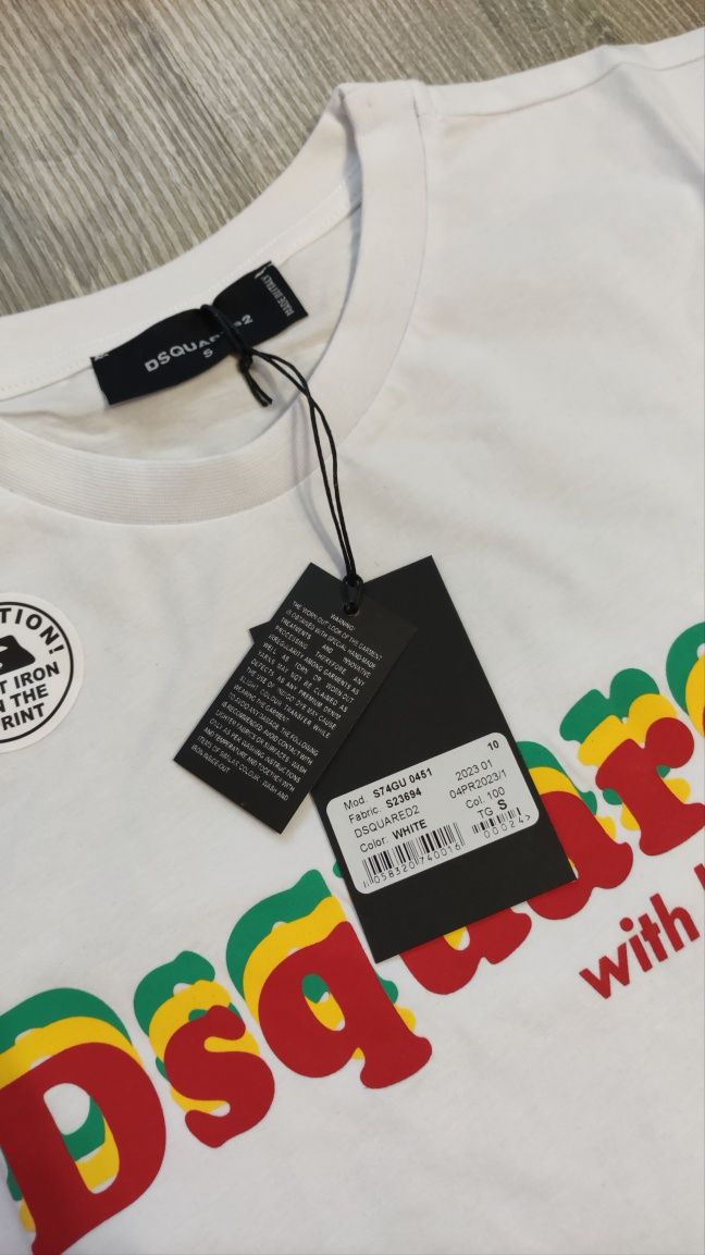 Нова мъжка тениска Dsquared S size