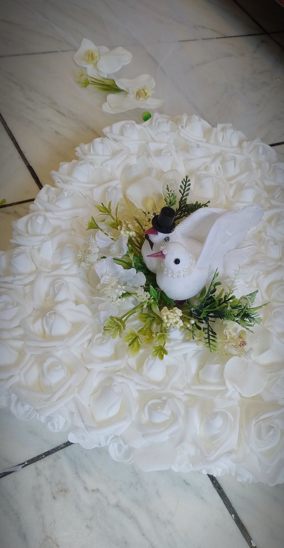 Iniimioare Decor Masina Deluxe Miri si Nasi /Decor porumbei