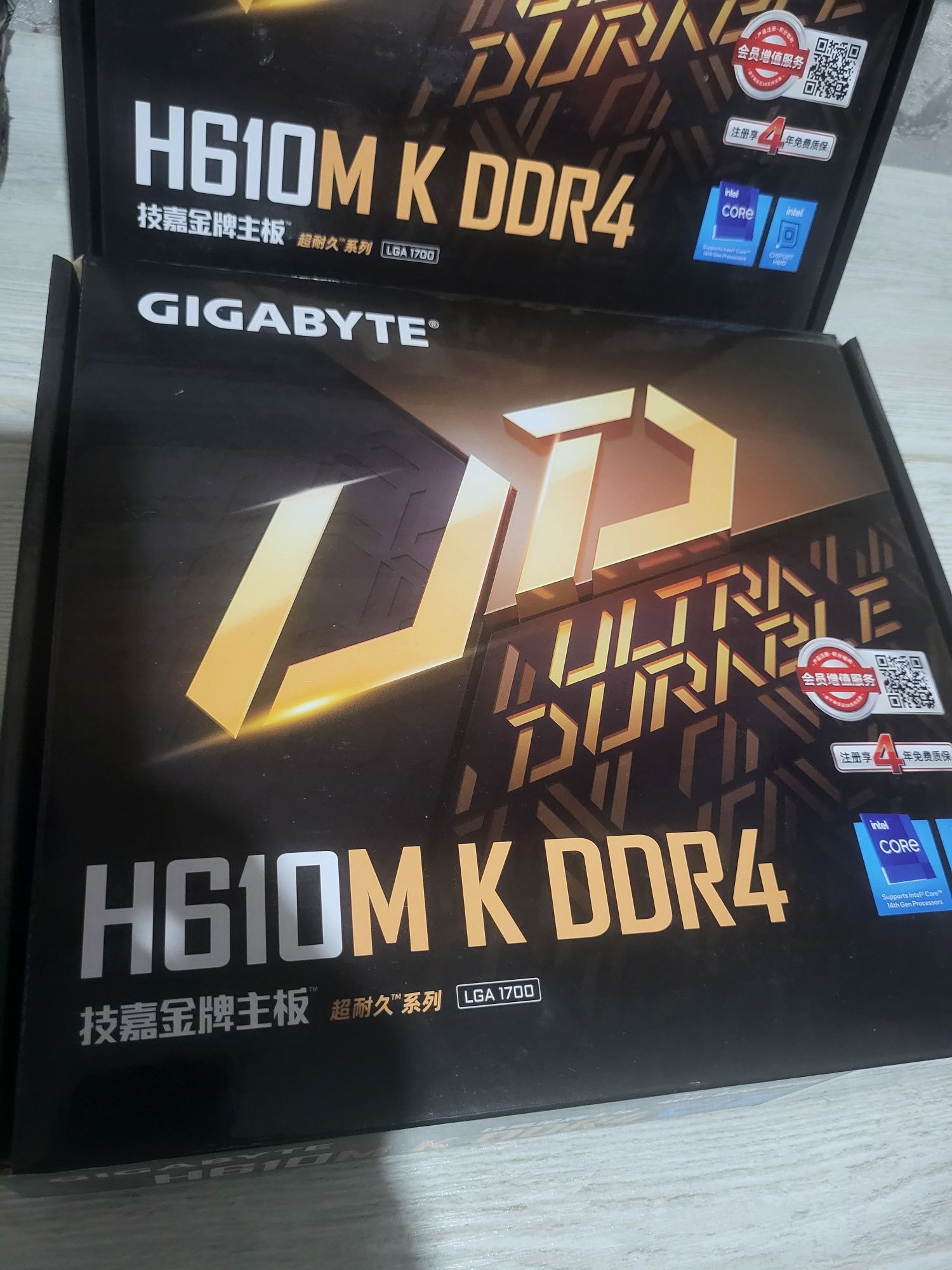 Новые. Цена за Esonic или OEM, Gigabyte=60уе, H610M K DDR4