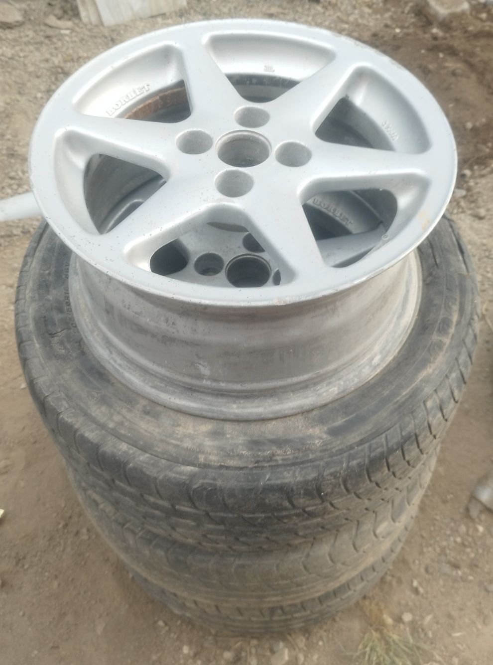 Диски титановые r15 4*100