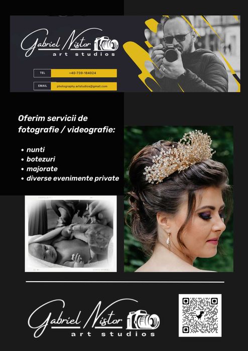 Fotograf / Videograf Evenimente Iasi