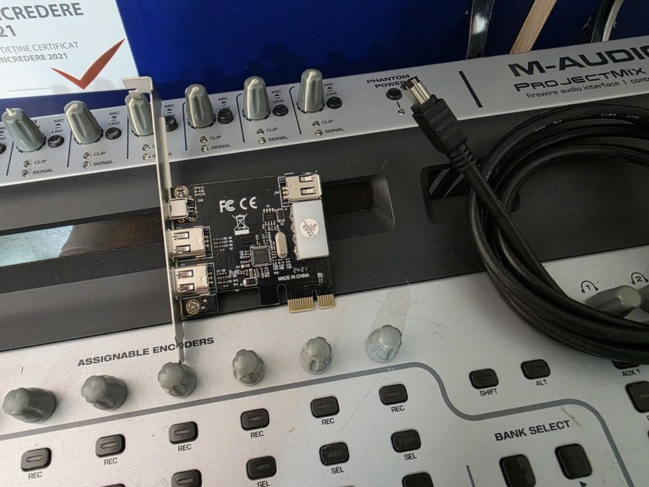 M-audio project mix