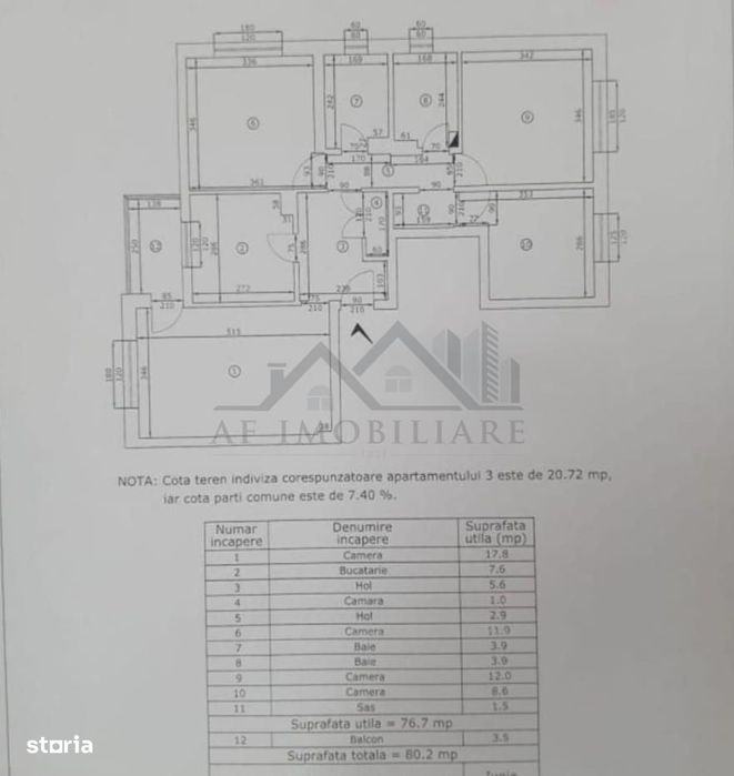 Apartament 4 camere Nicolina - Tudor Neculai