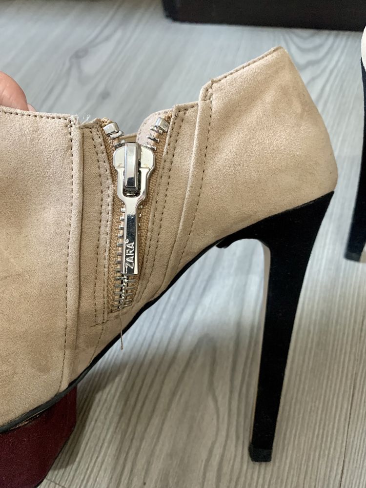 Zara обувки на висок ток