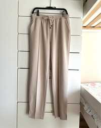 Pantaloni cu elastic Reserved bej casual femei masura S/M